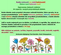 ilustracja do wpisu 
Każdy maluszek ma swój kwiatuszek