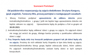 ilustracja do wpisu 
Zajęcia dodatkowe