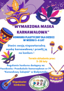Konkurs "Wymarzona maska karnawałowa"