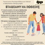 ilustracja do wpisu 
Wsparcie terapeutyczno - psychologiczne