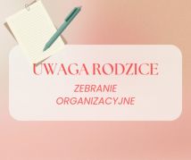 Zebranie organizacyjne