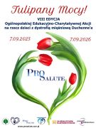 Plakat akcji Tulipany Mocy