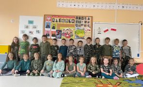 Dzień Niepodległości - występ dzieci