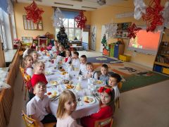 Wigilia w grupie Żabek