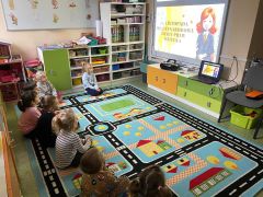 Zajęcia tematyczne w grupie Zajączków