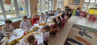 Wigilia w grupie Żabek